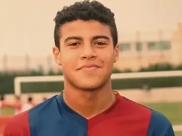Rafinha, en su época de canterano del Barça Rafinha, en su época de canterano del Barça