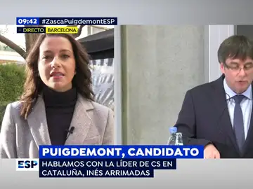 La líder de Ciudadanos en Cataluña, Inés Arrimadas La líder de Ciudadanos en Cataluña, Inés Arrimadas