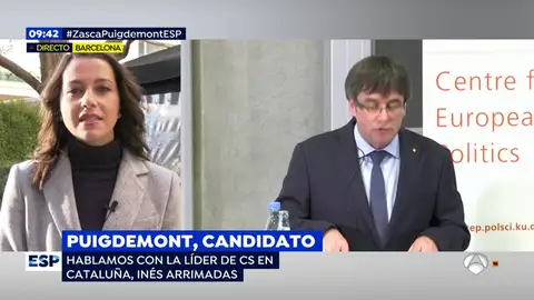 La líder de Ciudadanos en Cataluña, Inés Arrimadas La líder de Ciudadanos en Cataluña, Inés Arrimadas