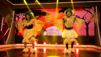 Mónica Cruz baila el Zaouli tradicional de costa de Marfil en 'El Hormiguero 3.0'