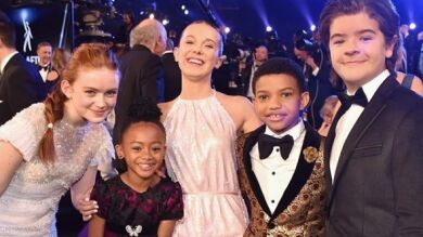 ¿Veremos un 'crossover'? Los niños de 'Stranger Things' y 'This is us' posan juntos en los SAG Awards 2018
