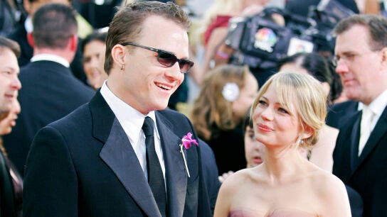 Michelle Williams y Heath Ledger