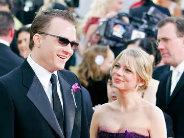 Michelle Williams y Heath Ledger Michelle Williams y Heath Ledger