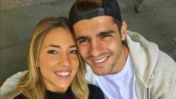 Alice Campello y Álvaro Morata