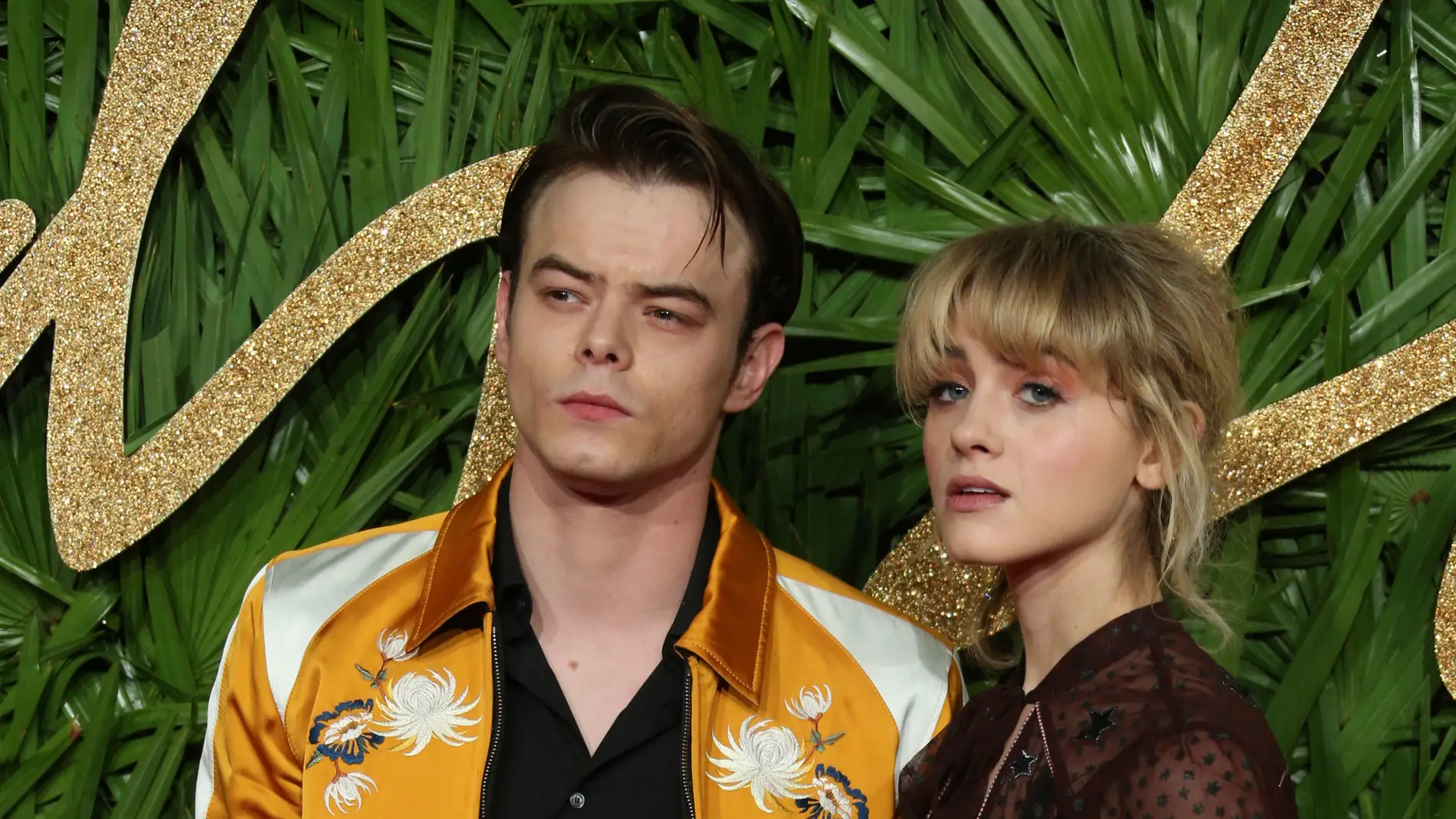 Charlie Heaton y Natalia Dyer