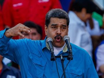 El presidente venezolano, Nicolás Maduro, participa en un evento