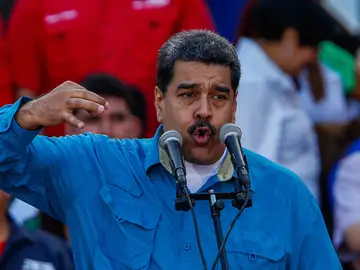 El presidente venezolano, Nicolás Maduro, participa en un evento El presidente venezolano, Nicolás Maduro, participa en un evento
