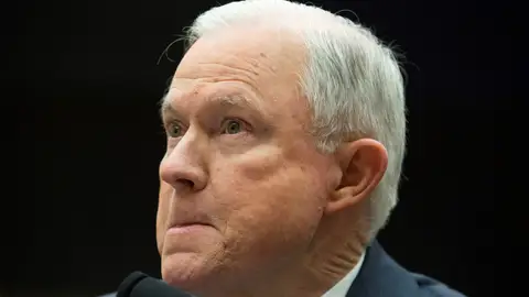 El fiscal general estadounidense, Jeff Sessions El fiscal general estadounidense, Jeff Sessions