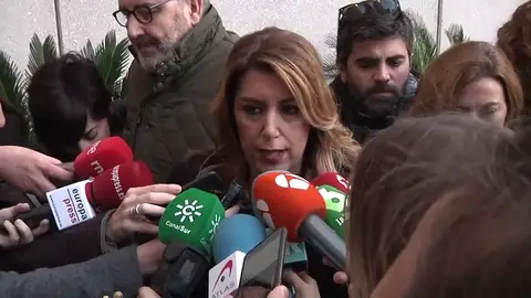 La presidenta andaluza, Susana Díaz La presidenta andaluza, Susana Díaz