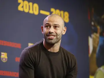 La despedida de Mascherano La despedida de Mascherano