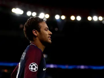 Neymar, en un partido del PSG Neymar, en un partido del PSG