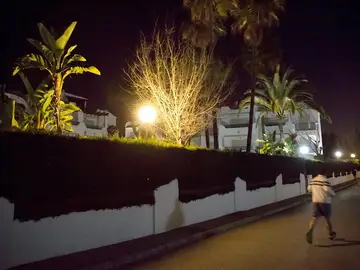 Edificio en el que encontraron a la mujer con la cabeza ensangrentada Edificio en el que encontraron a la mujer con la cabeza ensangrentada