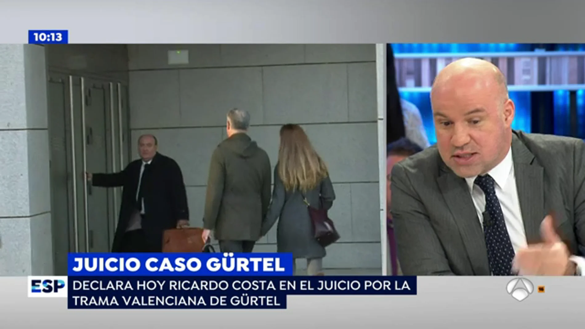 Ricardo Costa declara en la Audiencia Nacional por la trama Gürtel