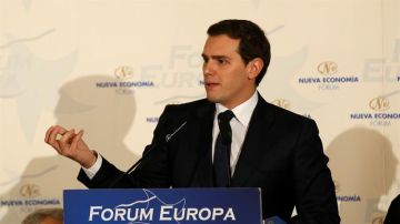 El líder de Ciudadanos, Albert Rivera