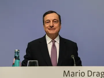 El presidente del Banco Central Europeo, Mario Draghi El presidente del Banco Central Europeo, Mario Draghi