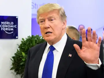 El presidente de los Estados Unidos, Donald Trump El presidente de los Estados Unidos, Donald Trump