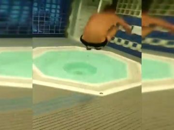 La 'bomba' de Pires en el jacuzzi del Bernabéu: la loca fiesta del Leganés tras eliminar al Madrid