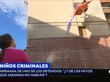 La acusación de la hermana de uno de los menores de Bilbao: "Solo se señalan a los gitanos" La acusación de la hermana de uno de los menores de Bilbao: "Solo se señalan a los gitanos"