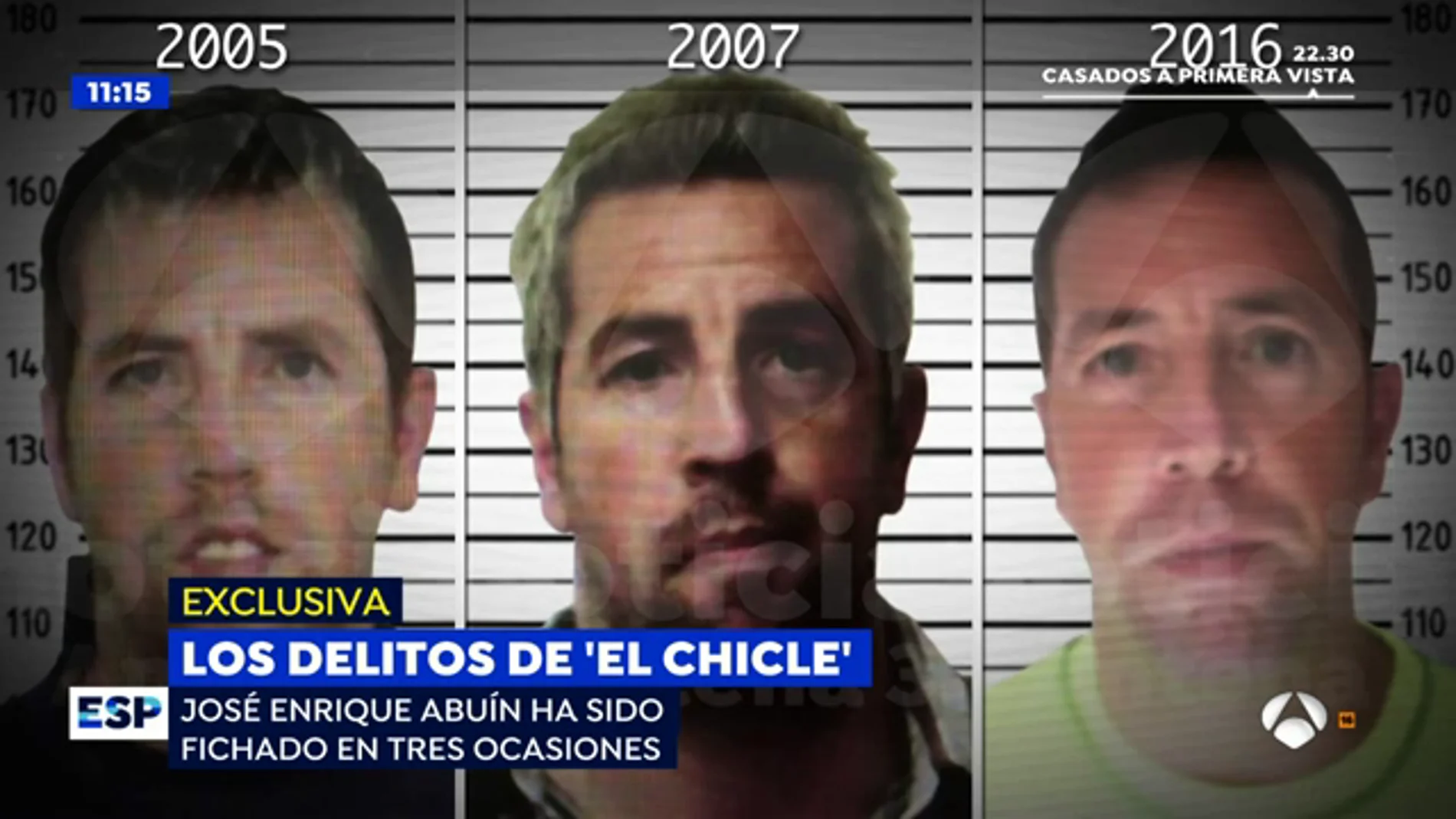 Las fichas policiales de 'El Chicle': supuesta violación, tráfico de drogas e intento de rapto