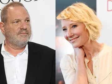 Harvey Weinstein y la actriz Anne Heche Harvey Weinstein y la actriz Anne Heche