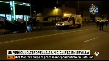 Muere en Sevilla un ciclista atropellado por un conductor, que ha dado positivo en alcohol