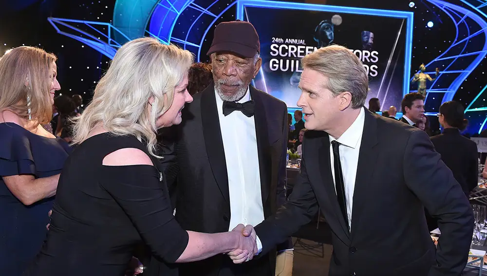 Morgan Freeman en los SAG Awards 2018