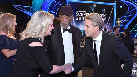 Morgan Freeman en los SAG Awards 2018