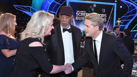 Morgan Freeman en los SAG Awards 2018 Morgan Freeman en los SAG Awards 2018