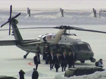 Trump llega a Davos bajo gran expectación