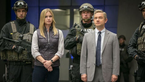 Martin Freeman como Everest K Rossen en 'Black Panther'
