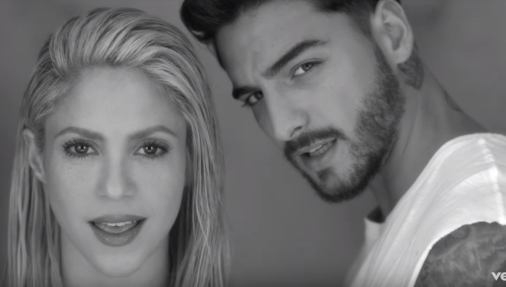 Shakira y Maluma en el vídeo de 'Trap'
