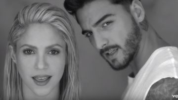 Shakira y Maluma en el vídeo de 'Trap'