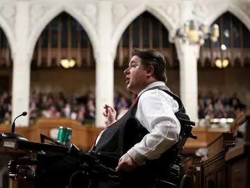 El exministro de Deporte y Personas con Discapacidades de Canadá, Kent Hehr El exministro de Deporte y Personas con Discapacidades de Canadá, Kent Hehr