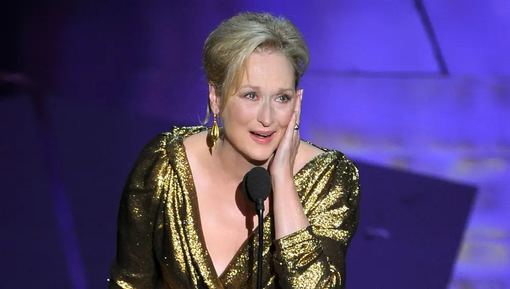 Meryl Streep emocionada