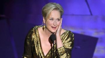 Meryl Streep emocionada