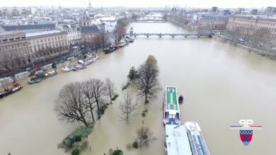 El Sena no alcanzará los niveles máximos de 2016 pero París sigue en alerta