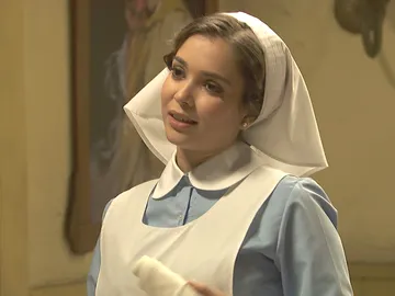 Saúl da la bienvenida a una mujer a Puente Viejo Saúl da la bienvenida a una mujer a Puente Viejo