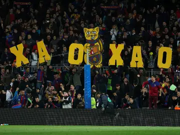 El Camp Nou, ante el Espanyol El Camp Nou, ante el Espanyol