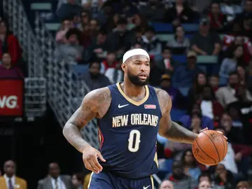 DeMarcus Cousins, en un partido con los Pelicans DeMarcus Cousins, en un partido con los Pelicans