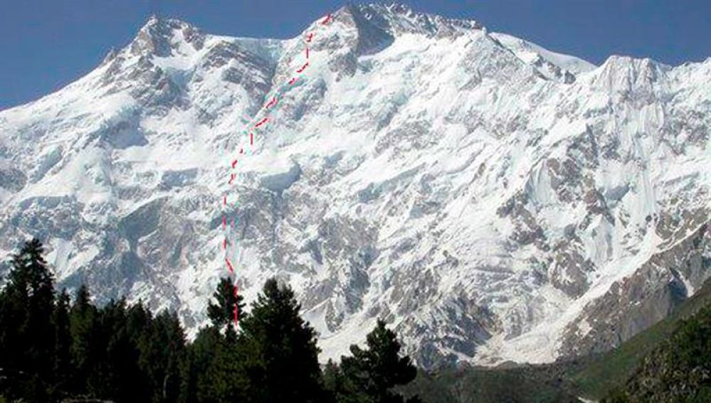 El Nanga Parbat, en Pakistán