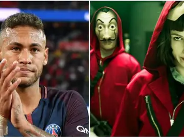 Neymar, fan absoluto de ‘La casa de papel’ Neymar, fan absoluto de ‘La casa de papel’