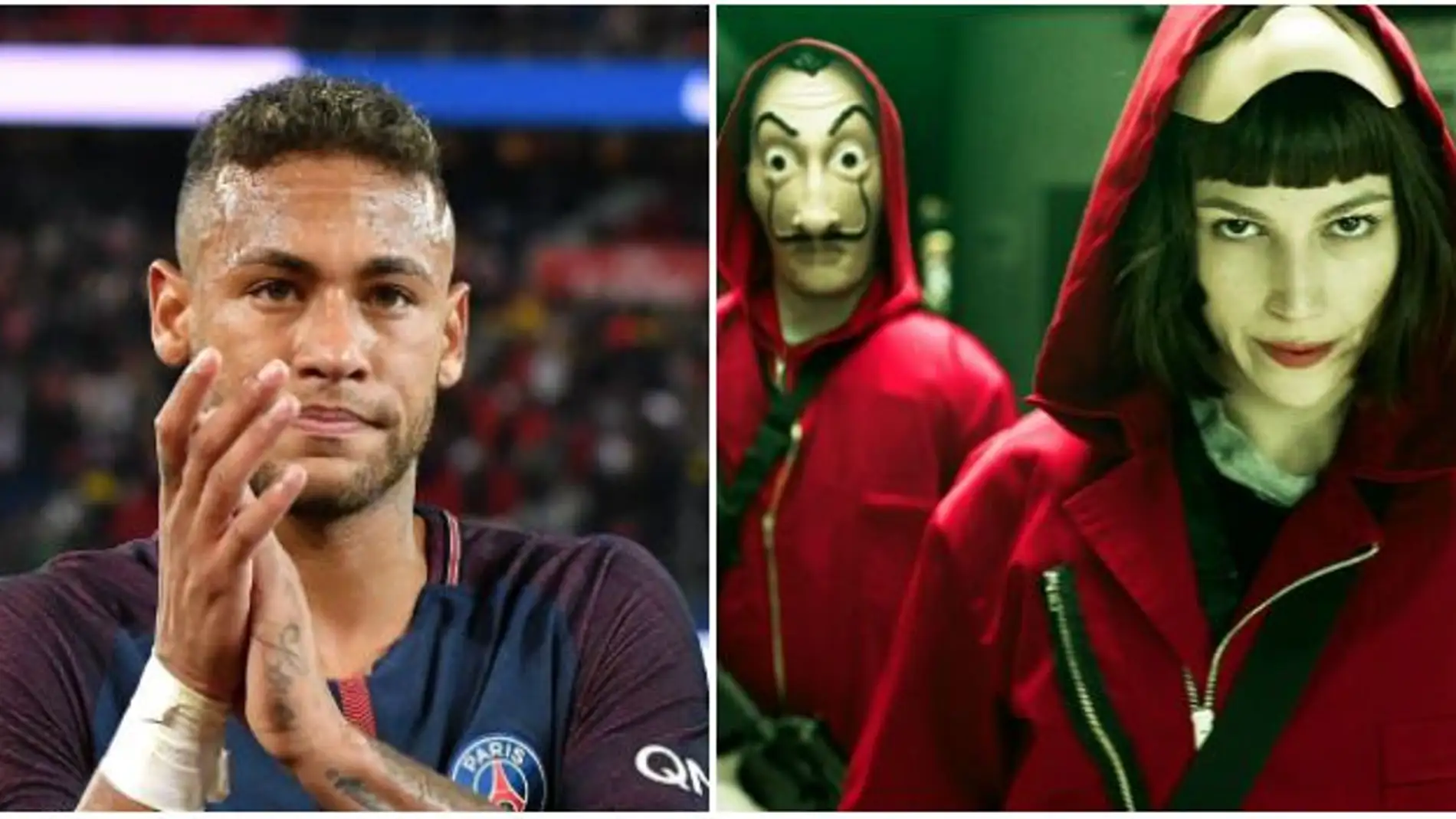 Neymar, fan absoluto de ‘La casa de papel’