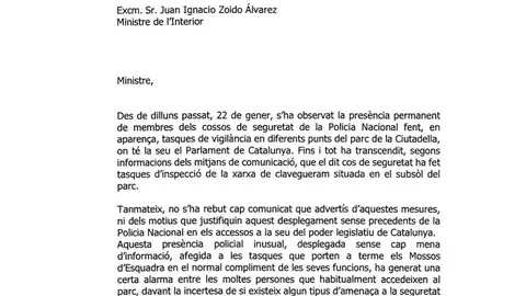 Carta de Torrent Carta de Torrent