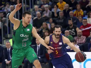 El Barcelona gana al Joventut El Barcelona gana al Joventut