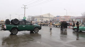 Imagen de una calle de Afganistán