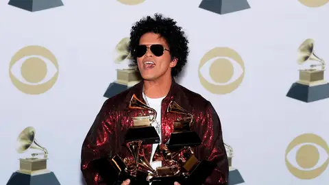 Bruno Mars en los Premios Grammy Bruno Mars en los Premios Grammy