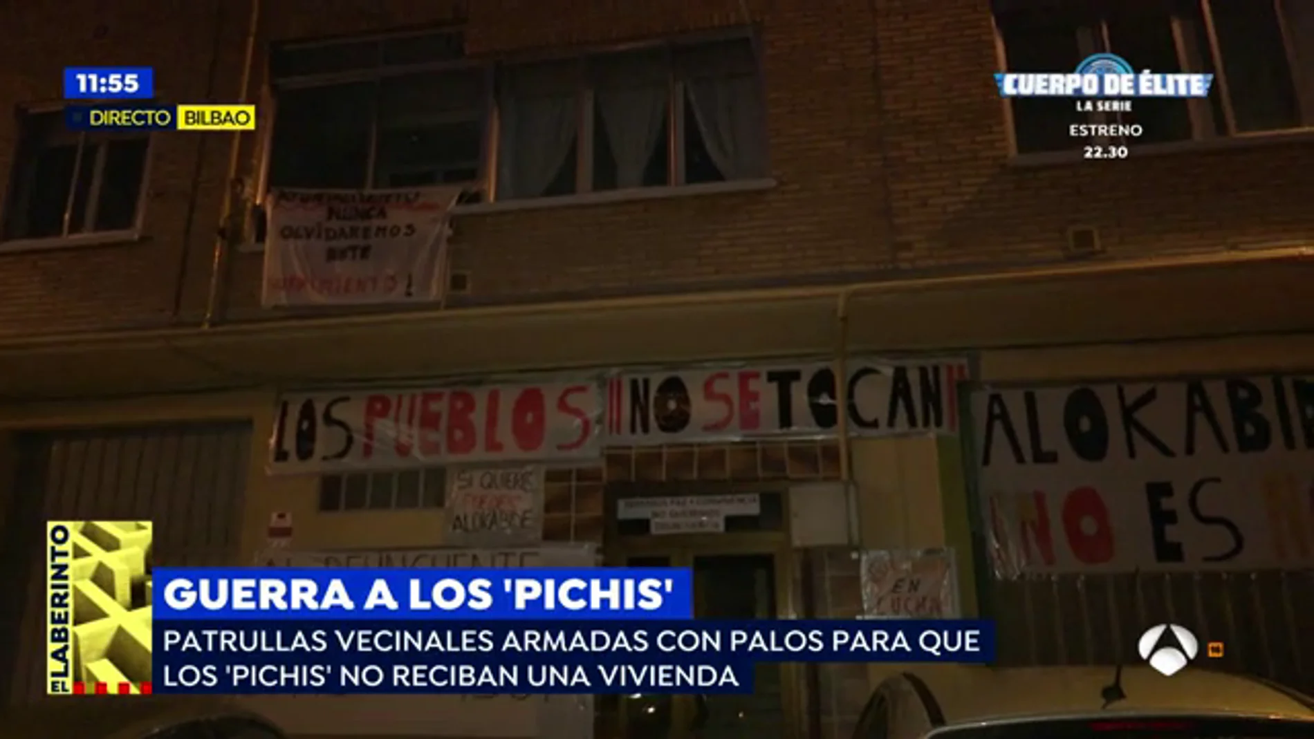  Los vecinos de un barrio de Vitoria están en pie de guerra porque no quieren que Los 'Pichis' vivan en la zona: 