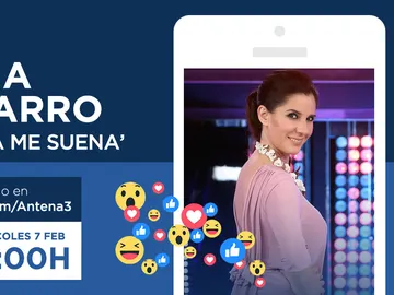 Diana Navarro responderá en directo a los seguidores de 'Tu cara me suena' el miércoles en Facebook Live Diana Navarro responderá en directo a los seguidores de 'Tu cara me suena' el miércoles en Facebook Live