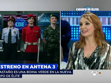 Cristina Castaño, sobre 'Cuerpo de Élite': "Es una comedia muy familiar, entretenida y con acción" Cristina Castaño, sobre 'Cuerpo de Élite': "Es una comedia muy familiar, entretenida y con acción"