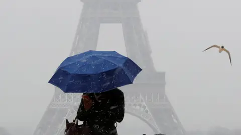 Temporal de nieve en Francia Temporal de nieve en Francia